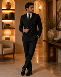 Costume homme deux pièces élégant - vue complète
