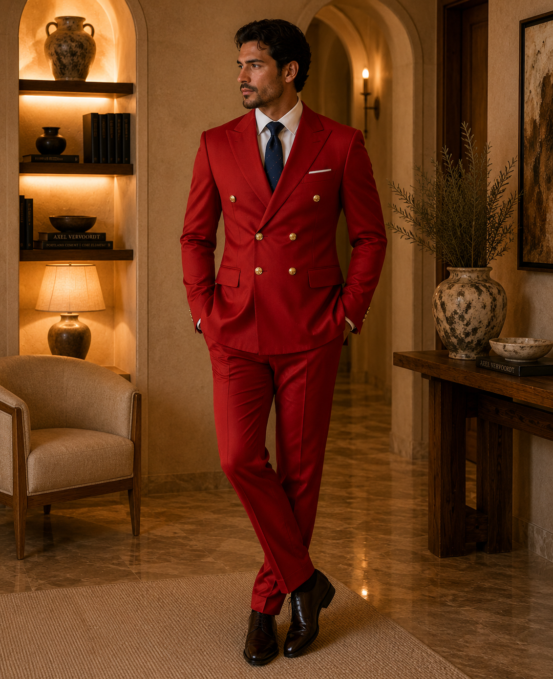 Costume Homme Deux Pièces Élégant