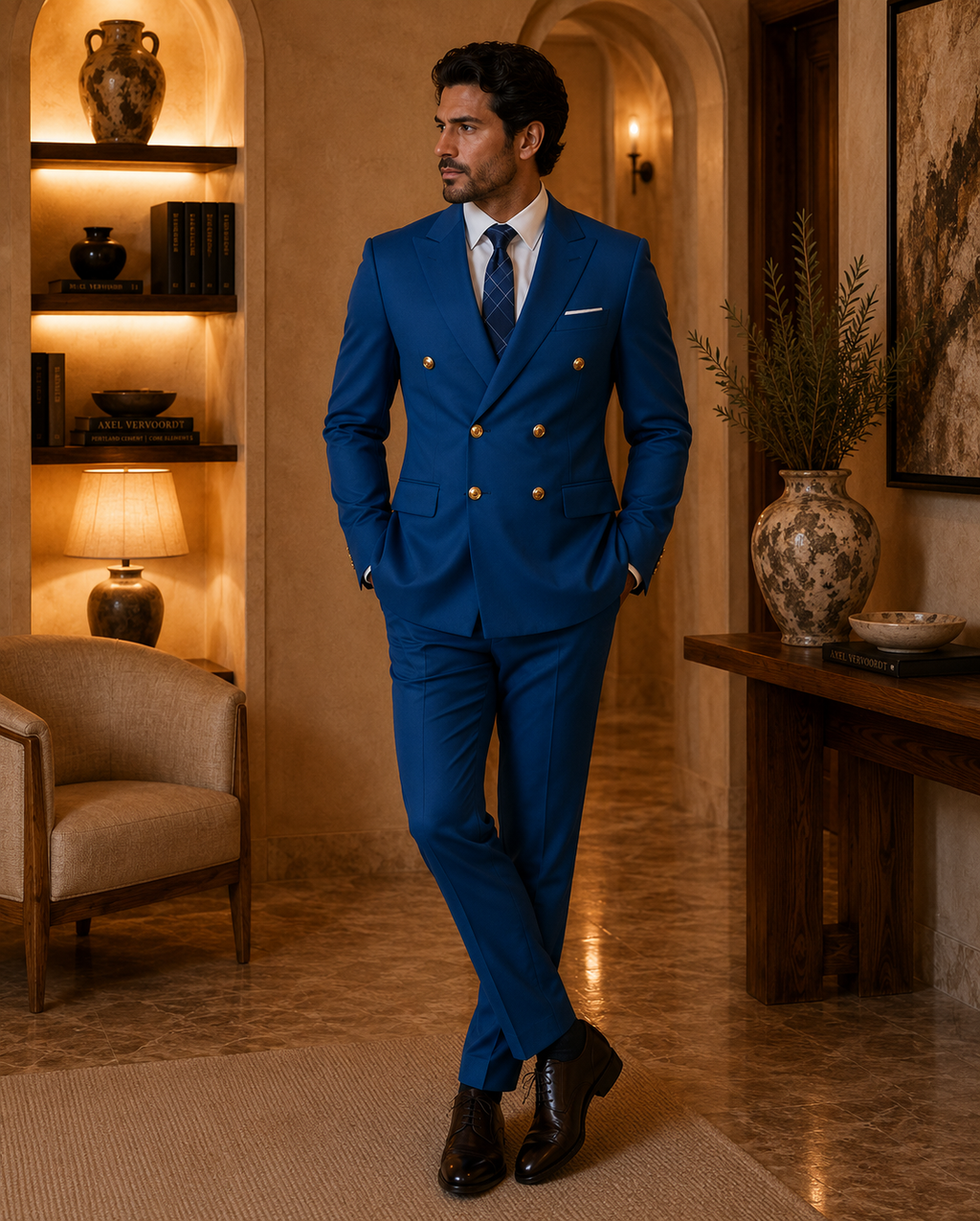 Costume Homme Deux Pièces Élégant