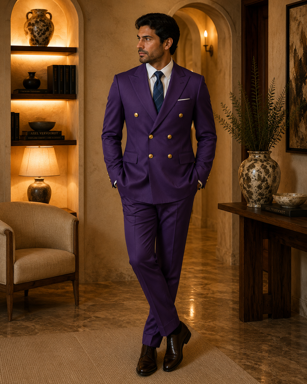 Costume Homme Deux Pièces Élégant