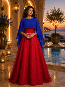 Cape bolero de mariée