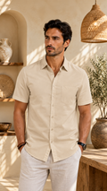 Chemise Casual Homme manches courtes
