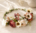 Couronne Florale Bleue Romantique Mariage